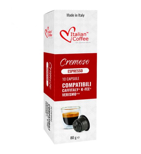 Cremoso – Cafissimo / Caffitaly kompatibilis kávé kapszula (10 db)