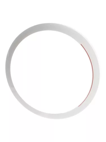 Bosch/Siemens Szárítógép Ajtókeret – Külső díszgyűrű, fehér/piros – WTH széria (11012100)