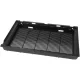 Szellőzőrács Bosch / Siemens Hűtőgéphez – Fekete – 445 x 245 mm (00668671 kompatibilis)