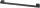 Ajtófogantyú Bosch / Siemens Hűtőszekrényhez – Fekete – 315 mm (00369542 kompatibilis)