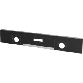 Kezelőpanel Bosch sütőhöz – Fekete, Inox díszcsíkkal – HBA534 / HBA536 szériához (12024611 kompatibilis)