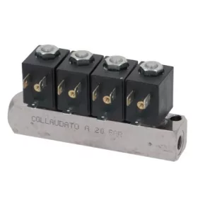 4 MÁGNESSZELEP EGYSÉG OLAB ø 1/8' 24V