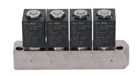 4 MÁGNESSZELEP EGYSÉG OLAB ø 1/8' 24V