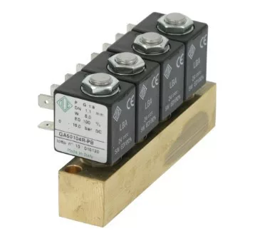 4 SOLENOID VALVES UNIT ODE átmérő 1/8' 24V