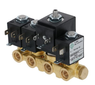 4 SOLENOID VALVE GROUP ODE ø 1/8" 230V