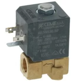 CEME Szolenoid Szelep - 2-utas, ø 1/4" F, 230V - Kávégépekhez (6612VV3,0S.BIF)