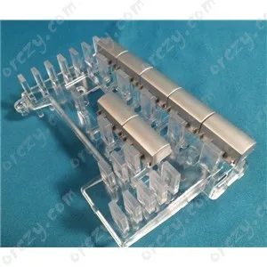 Közdarab plexi (gombokkal) AEG szárítógép