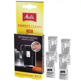   Melitta Perfect Clean Tabs tisztító tabletta automata kávégépekhez, 4 x 1,8 g (1500791)