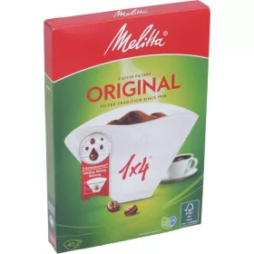 Melitta Original Kávéfilter - 1x4 méret, 40 db - Fehér