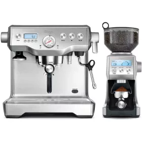   SAGE Dual Boiler™ BES920 Profi kávéfőző + Smart Grinder™ Pro BCG820 őrlő szett