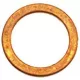 RÉZ LAPOS TÖMÍTÉS Ø 14x10x1 mm
