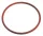 O-gyűrű PAVONI Kávégéphez - 74,61x3,53 mm - Piros Szilikon (1186457 kompatibilis)