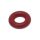 O-gyűrű 02012 piros szilikon