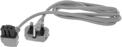Tápkábel Bosch / Siemens Készülékekhez – UK Csatlakozó (Type G) – 1,75 m – Szürke (12005926 kompatibilis)