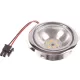 LED Világítás Modul Bosch / Siemens Páraelszívóhoz – Kerek, Króm – 12V 2.1W (00631044 kompatibilis)