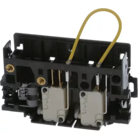 Ajtókapcsoló és Reteszegység Bosch / Siemens Mosogatógéphez – 2 Mikrokapcsolóval – SMS / SMV / SMI szériákhoz (9001315266 kompatibilis)