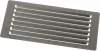 Szellőzőrács Bosch / Siemens Beépíthető Mikrohullámú Sütőhöz – Inox – 248 x 100 mm (00440613 kompatibilis)