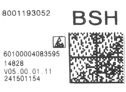 Vezérlőpanel Bosch Mosogatógéphez – Programozott Teljesítménymodul – SMS / SMV szériákhoz (12011144 kompatibilis)