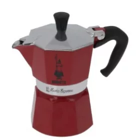 Bialetti Moka Express kotyogós kávéfőző, 3 csészés, piros (1228009)