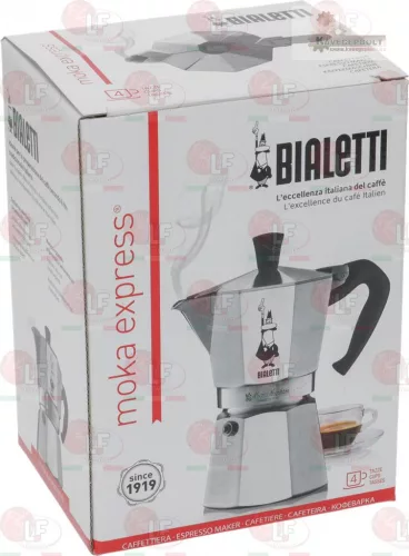 Bialetti Moka Express kotyogós kávéfőző, 4 személyes (0001164)