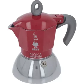 BIALETTI kávégép moka indukciós 2 csésze piros