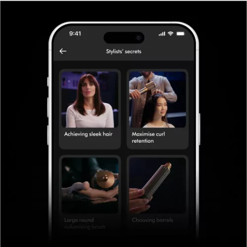 Dyson Airwrap i.d.™ Straight+Wavy multifunkciós hajformázó-szárító – Amber Silk/Pink Champagne (Airwrap i.d.)