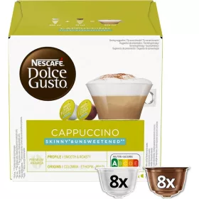   NESCAFÉ Dolce Gusto Cappuccino Skinny Unsweetened kávékapszula, 8 adag (12382385)