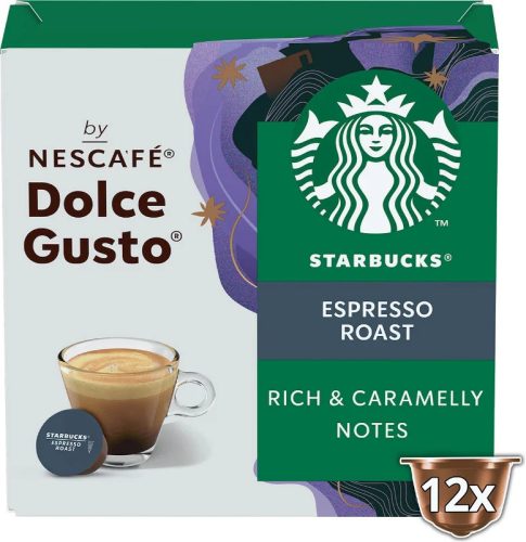 Starbucks® Dark Espresso Roast by Nescafe® Dolce Gusto®