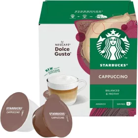 Starbucks Cappuccino kávékapszula, Nescafé Dolce Gusto kompatibilis, 12 db, 6 adag (12401283)