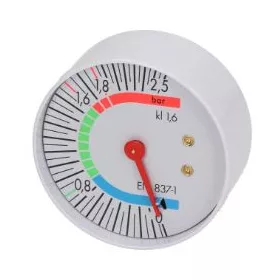 KAZÁNNYOMÁS MÉRŐ ø 57 mm 0÷2.5 bar