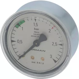 Kávégép kazán nyomásmérő ø 62 mm 0÷3 bar
