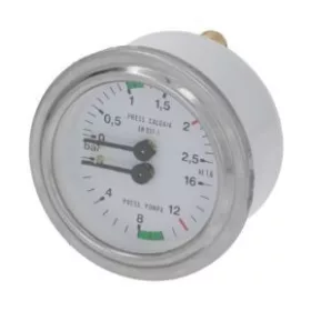 PUMP-KAZÁN NYOMÁSMÉRŐ ø 63 mm
