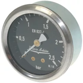 Nyomásmérő óra  ø 62 mm 0÷2.5 bar