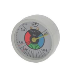 Kazán nyomásmérő ø 57 mm 0÷2.5 bar