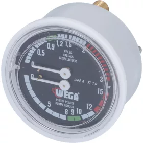   WEGA kávégép nyomásmérő kazánhoz/szivattyúhoz ø 63 mm