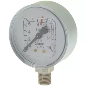 CONTI kávégép nyomásmérő szivattyú ø 62 mm 0÷16 bar