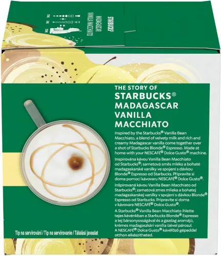 Starbucks® Madagascar Vanilla Macchiato by Nescafé® Dolce Gusto® kávékapszula (12472760)