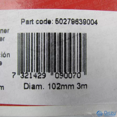 Cső, levegő elvezető (eredeti) ELECTROLUX szárítógép