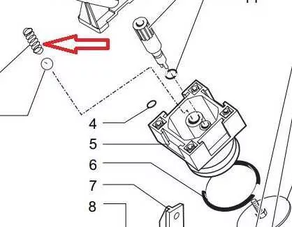 Saeco / Gaggia Professional Krémesítő rugó központi egységhez ø 7/4x35 mm (9161.222)