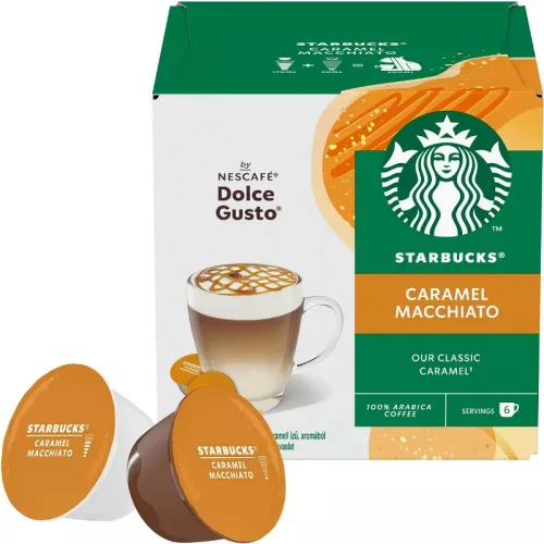 Starbucks® by NESCAFÉ® Dolce Gusto® Caramel Macchiato kávékapszula, 12 db (12522980)