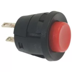 PIROS EGYÁLLÁSÚ NYOMÓGOMB 250V 2A