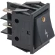 Quick Mill Bipoláris Kapcsoló – 16A 250V, 22x30mm, Narancssárga LED – Quick Mill és Spinel kávégépekhez
