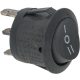 SWITCH BLACK SINGLE-POLE 10A 250V