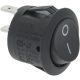 SWITCH BLACK SINGLE-POLE 10A 250V