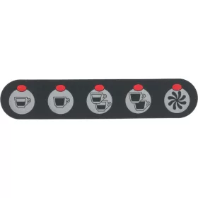 NYOMÓGOMBOS PANEL MEMBRÁN 5 GOMB