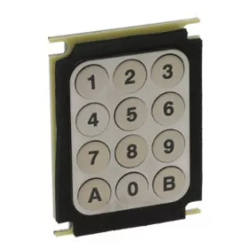 12 GOMBOS NYOMÓGOMB PANEL