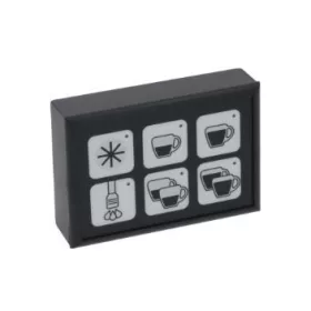 ECM kávégép nyomógomb panel 6 gomb