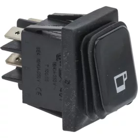 Kávégép bipoláris kapcsoló fekete 16A 250V