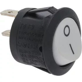 1-PÓLUSÚ KAPCSOLÓ FEKETE ø 20 mm