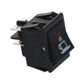 BIPOLÁRIS KAPCSOLÓ FEKETE 16A 250V